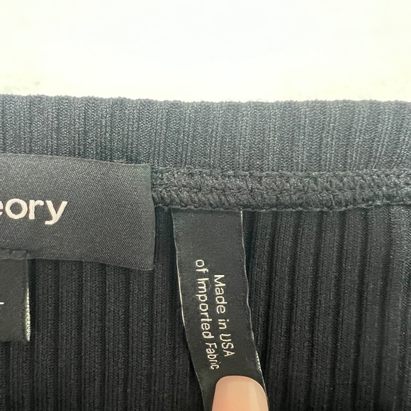 Theory Women’s Black Long Sleeved Sweater - Picture 5 of 5